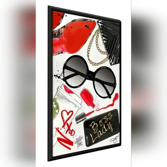 Christian Louboutin 11×17 Framed Wall Art